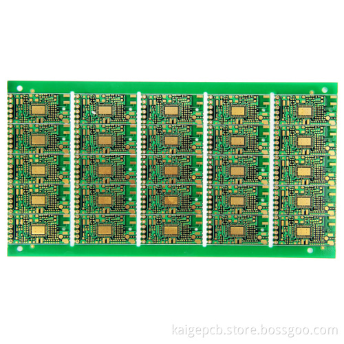 Half-Hole 4L Multi-Layers Fr-4 Immersion Gold PCB 35um UL RoHS Certifed Circuit Board